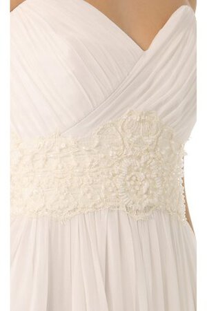 Robe de mariée décontracté avec chiffon avec sans manches ceinture au bord de la mer - Photo 4