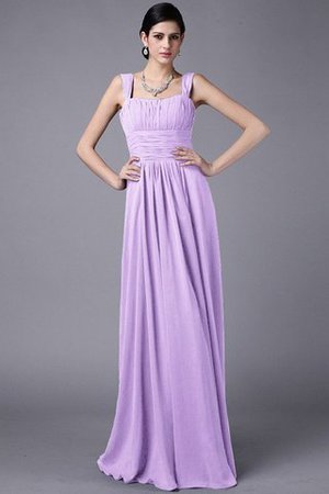 Plissiertes Reißverschluss Anständiges Bodenlanges Brautjungfernkleid aus Chiffon - Bild 21