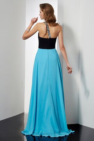 Robe de bal longue de princesse avec sans manches en chiffon a-ligne - Photo 2