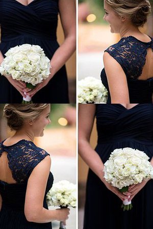 Robe demoiselle d'honneur naturel manche nulle ligne a de princesse de col en cœur - Photo 2