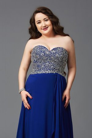 Robe de bal naturel de princesse lache fermeutre eclair de traîne courte - Photo 5