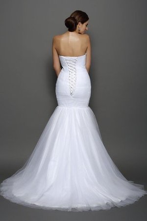 Robe de mariée vintage luxueux naturel manche nulle cordon - Photo 2