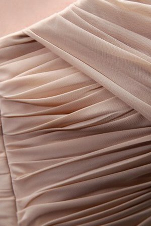 Reißverschluss Empire sexy prächtiges Brautjungfernkleid mit Herz-Ausschnitt mit kreuz - Bild 6