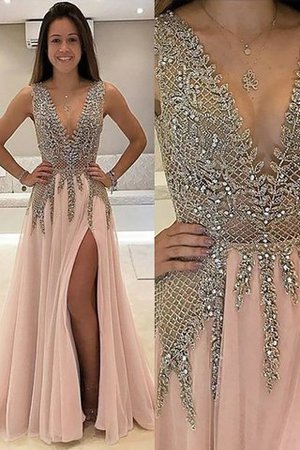 Robe de soirée longue naturel de princesse en tulle longueru au niveau de sol - Photo 1