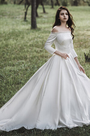 Robe de mariée étourdissant de princesse avec perle sobre formelle - Photo 4