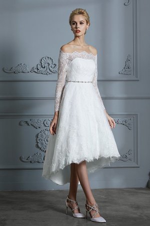 Robe de mariée fermeutre eclair splendide intemporel facile plissé - Photo 4