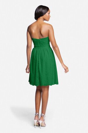 Mini modisches Brautjungfernkleid mit Bordüre - Bild 4