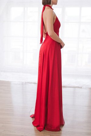 Robe de soirée longueur au ras du sol décolleté dans le dos de dos nu adorable facile - Photo 2