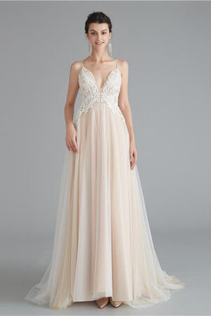 Robe de mariée coupé en satin extensible fermeutre eclair femme branché romantique - Photo 2