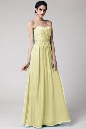 Robe demoiselle d'honneur plissage longue au drapée fermeutre eclair de fourreau - Photo 8