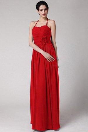 Robe demoiselle d'honneur longue avec sans manches maillot avec chiffon de dos nu - Photo 23