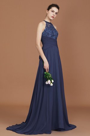 Normale Taille Sweep Train Prinzessin Wunderschönen Brautjungfernkleid mit Bordüre - Bild 4