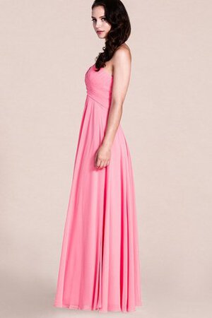 Robe demoiselle d'honneur plissage facile derniere tendance distinguee ligne a - Photo 3