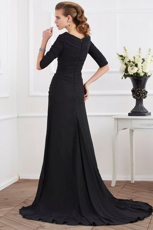 Robe de bal en 1/2 manche de princesse avec zip manche nulle ligne a - Photo 2