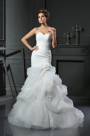 Robe de mariée luxueux intemporel naturel cordon de sirène - Photo 3