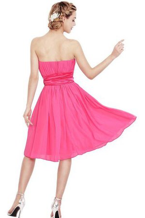 Robe douce seize avec ruban avec sans manches fermeutre eclair ruché avec chiffon - Photo 2