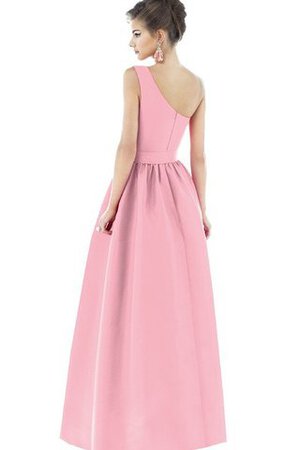 Robe demoiselle d'honneur sexy long avec zip a-ligne - Photo 3