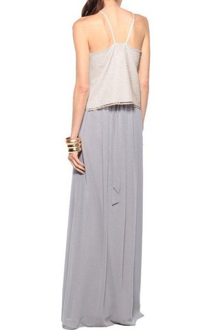Informal&Casual Vestido de Dama de Honor de Fajas de Escote halter de 2 piezas - Foto 2