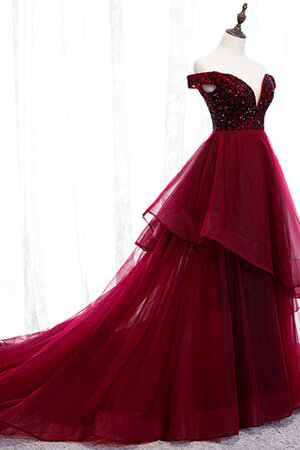 Robe de bal de bustier exquis de lotus salle interne sobre - Photo 2
