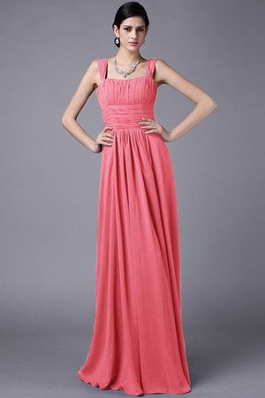 Plissiertes Reißverschluss Anständiges Bodenlanges Brautjungfernkleid aus Chiffon - Bild 26