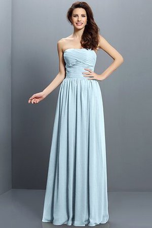 Robe demoiselle d'honneur plissé longue de princesse fermeutre eclair avec chiffon - Photo 18