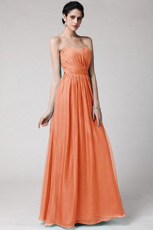 Robe demoiselle d'honneur plissage longue au drapée fermeutre eclair de fourreau - Photo 19