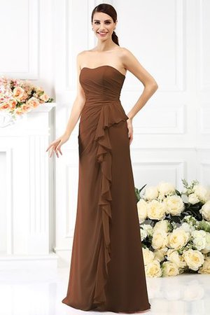 Robe de bal longue plissé sexy de princesse avec fronce - Photo 4