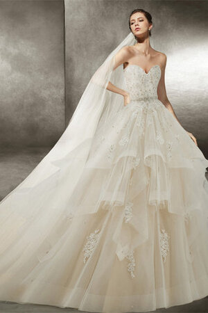 Duchesse-Linie Faszinierend Ewiges Romantisches Formelles Brautkleid - Bild 1