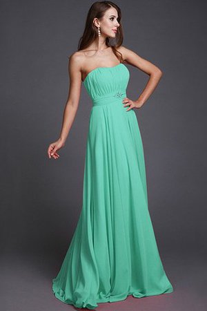 Abito da Damigella Principessa in Chiffon A-Line Cerniera Naturale - Foto 14