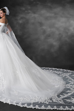 Robe de mariée pétillant en salle de bustier naturel discrete - Photo 5