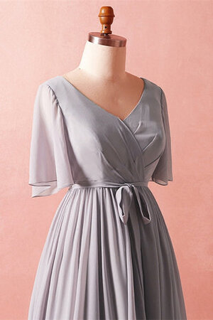 Robe de bal avec ruban jusqu'au sol fait main ceinture naturel - Photo 4