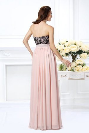 Robe de soirée sexy de princesse en chiffon longueru au niveau de sol a-ligne - Photo 2