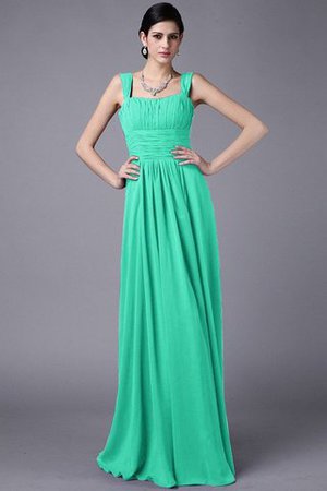 Plissiertes Reißverschluss Anständiges Bodenlanges Brautjungfernkleid aus Chiffon - Bild 15