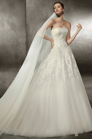 Romántico Vestido de Novia de Cordón de Exquisito de Encaje Adorno - Foto 1