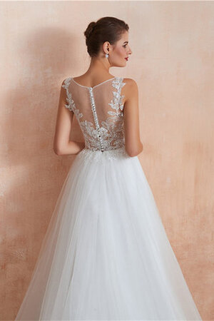 Robe de mariée chaming satin en simulation à la mode romantique longue - Photo 4
