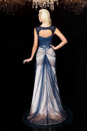 Robe de soirée longue impressioé avec zip de traîne courte appliques - Photo 2