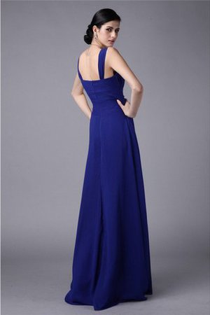 Plissiertes Reißverschluss Anständiges Bodenlanges Brautjungfernkleid aus Chiffon - Bild 30