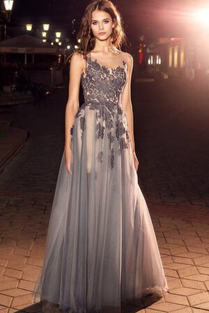 Plissiertes romantisches schlichtes Ballkleid - Bild 1