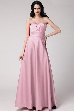 Vestido de Dama de Honor de Cremallera de Sin mangas de Drapeado - Foto 22