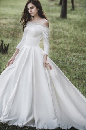Robe de mariée étourdissant de princesse avec perle sobre formelle - Photo 2