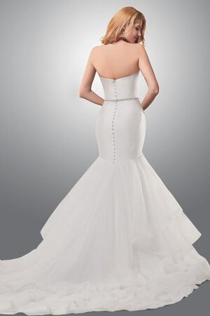 Robe de mariée exclusif moderne sans empire balancement de traîne courte - Photo 2