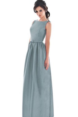Sencillo Vestido de Dama de Honor de Cremallera de Sin mangas - Foto 4