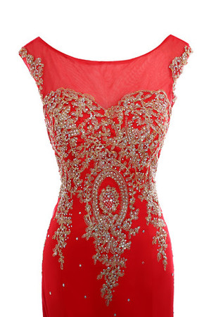 Vestido de Noche de Corte Recto de Corte princesa de Sin cintura de Tiras anchas - Foto 2