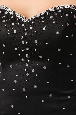 Robe de soirée haut bas avec perle en chiffon avec sans manches - Photo 4