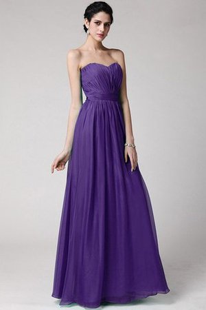 Robe demoiselle d'honneur plissage longue au drapée fermeutre eclair de fourreau - Photo 23