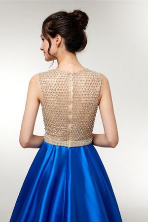 Natürliche Taile A-Linie Tüll Besondere Sittsames Ballkleid - Bild 7