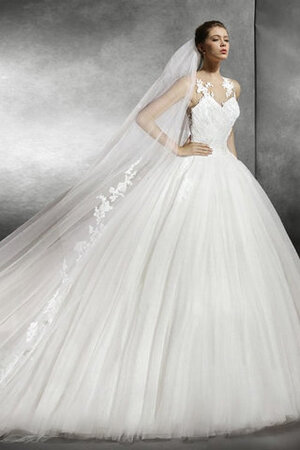 Duchesse-Linie Herrlich Dom Glamouröses Luxus Brautkleid - Bild 1