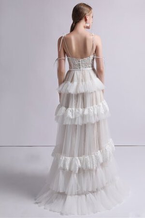 Abito da sposa stupefacente a sala in pizzo cerniera lungo lusso - Foto 5