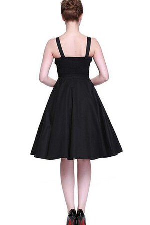 Robe demoiselle d'honneur naturel manche nulle col en forme de cœur en satin fermeutre eclair - Photo 2