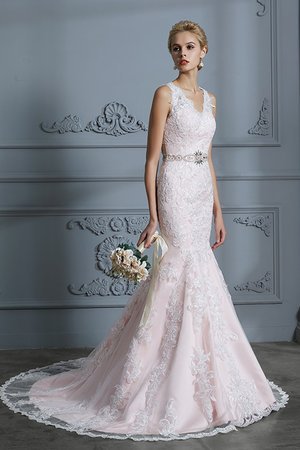 Elegante Vestido de Novia de Largo de Llamativo de Plisado - Foto 1